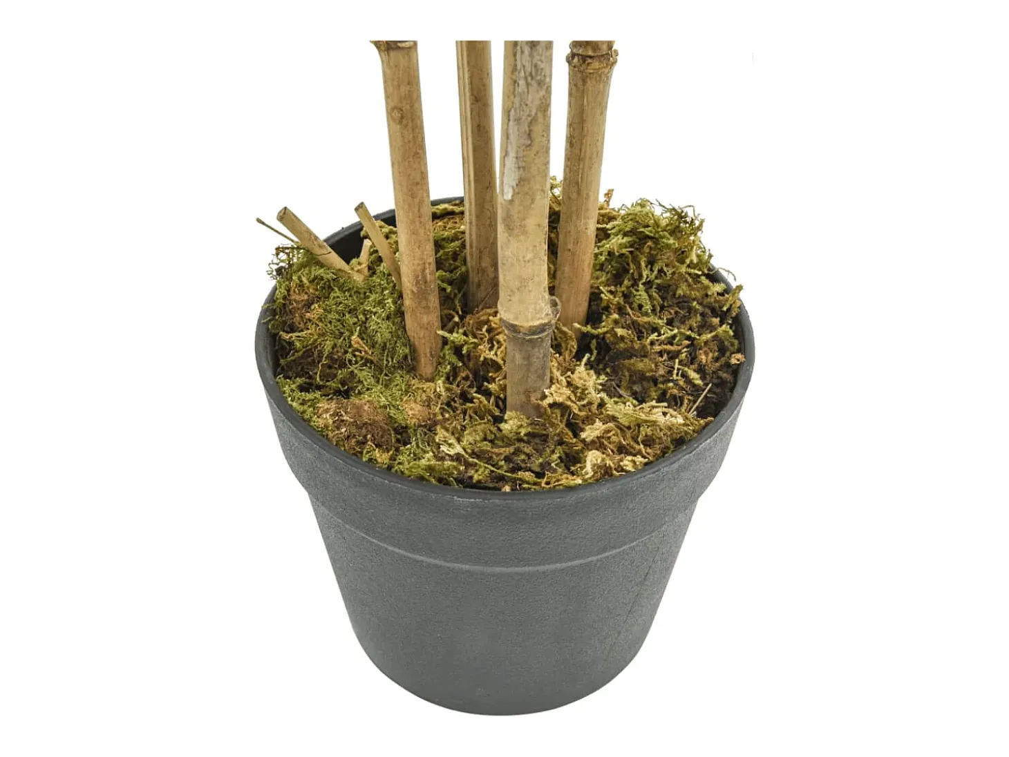 Árbol de bambú artificial con 552 hojas verde 120 cm ES497722