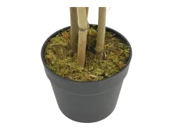 Árbol de bambú artificial con 552 hojas verde 120 cm ES955111