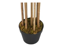 Árbol de bambú artificial con 730 hojas verde 120 cm ES140567
