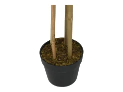 Árbol de bambú artificial con 988 hojas verde 150 cm ES691671