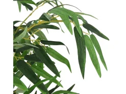 Árbol de bambú artificial con 988 hojas verde 150 cm ES691671
