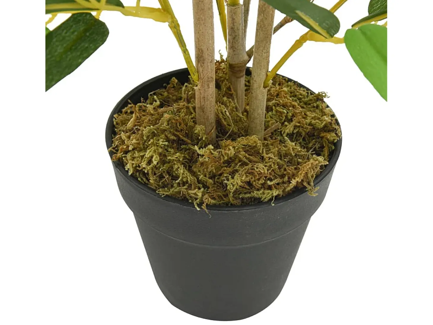 Árbol de bambú artificial con 368 hojas verde 80 cm ES358939