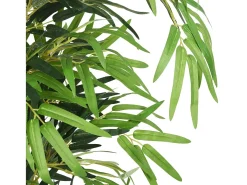 Árbol de bambú artificial con 1095 hojas verde 150 cm ES999596