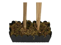 Árbol de bambú artificial con 1216 hojas verde 180 cm ES497985