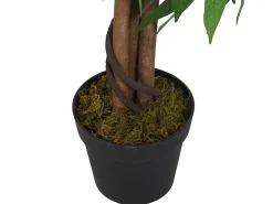 Árbol de mango artificial con 600 hojas verde 150 cm ES474646