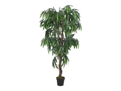 Clearance Árbol de mango artificial 600 hojas 150 cm Verde