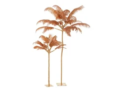 Hot J-Line Árbol de plumas de metal 90x90x120 cm Amarillo