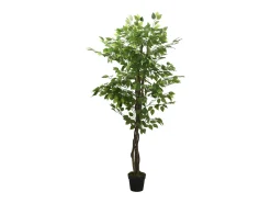 Sale Árbol ficus artificial 630 hojas 120 cm ES251441 Verde
