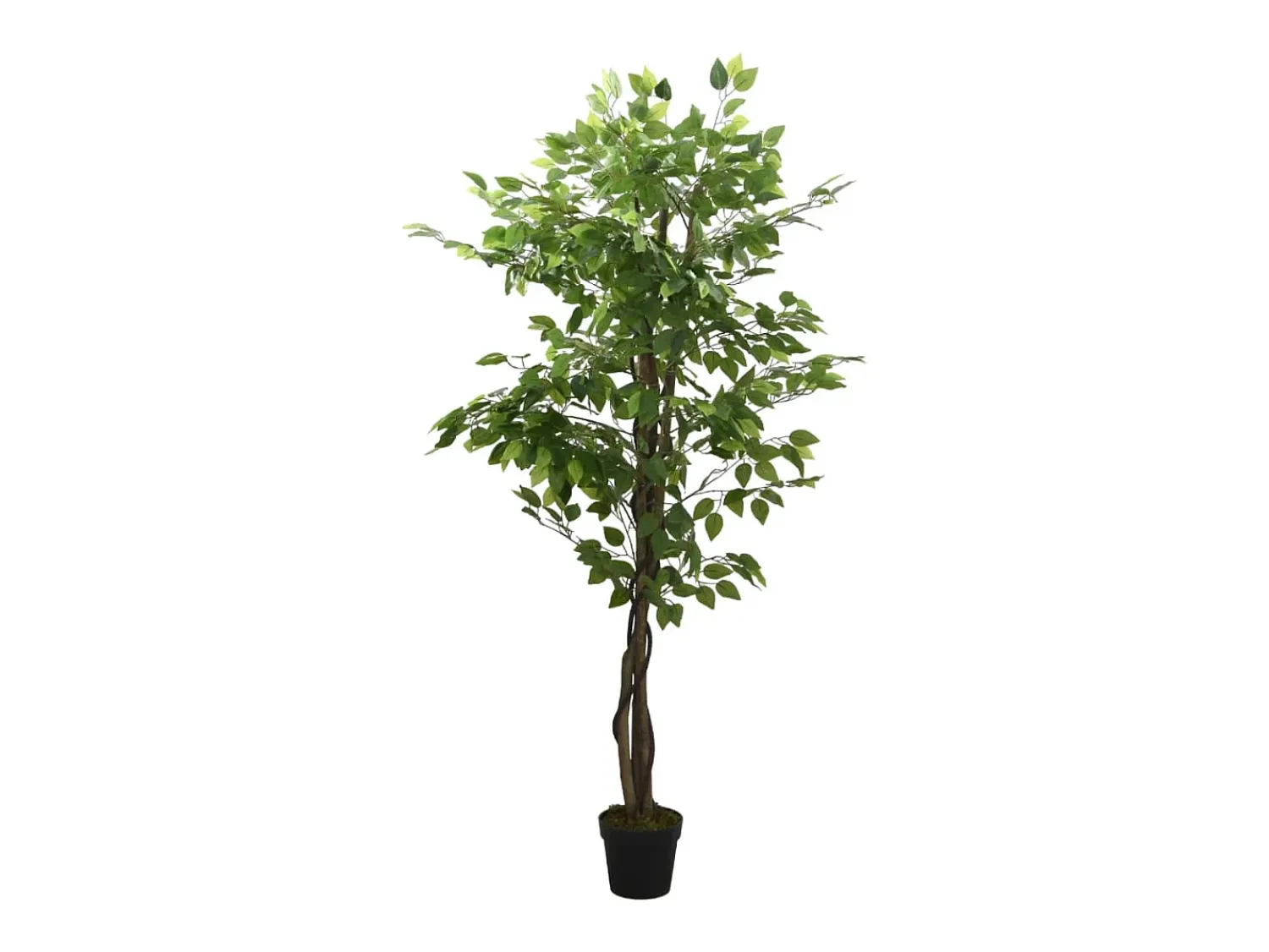 Árbol ficus artificial con 756 hojas 150 cm ES454448 Verde