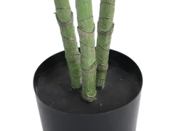 OZAIA Planta Artificial^Árbol, planta, arbusto artificial hoja de taro - Alt. 160 x Ancho 60 cm- - BAJA Verde