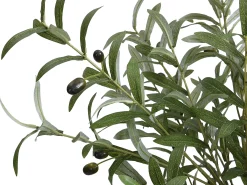 Árbol, planta, arbusto artificial olivo- Alt. 120 x D.40 cm- verde HUESCA