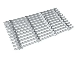 Guillouard Felpudo^Rejilla de pie de acero galvanizado 60 x 30 cm Gris