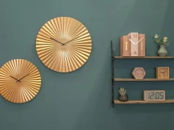 Reloj de diseño metálico Sensu Doré