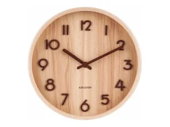 Reloj de madera Pure 22 cm