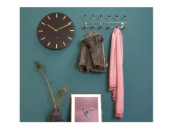 KARLSSON Reloj De Pared^Reloj de metal Charme 45 cm Negro