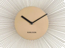 Reloj de metal Peony 45 cm