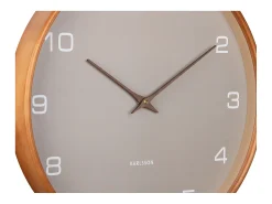 Hot KARLSSON Reloj de pared Acento - claro - Ø40cm Gris