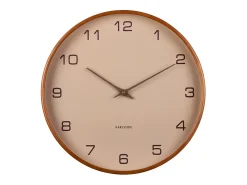 KARLSSON Reloj De Pared^Reloj de pared Acento - Marrón arena - Ø40cm Marru00f3n