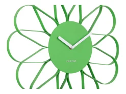 Discount KARLSSON Reloj de pared Arkis - brillante - Ø40cm Verde
