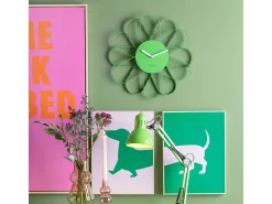Discount KARLSSON Reloj de pared Arkis - brillante - Ø40cm Verde