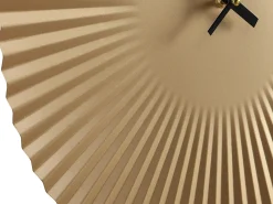 Hot OZAIA Reloj de pared Art Déco - Diámetro 50 cm - Metal - - FELINAR Dorado
