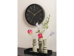 Reloj de pared Belle Numbers - Negro - Ø35cm