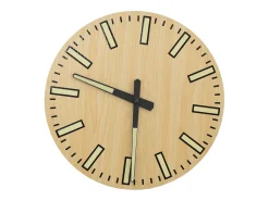 Reloj De Pared^Reloj de pared con escalas y agujas luminosas Ø30 cm ES736624 Amarillo