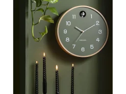 KARLSSON Reloj De Pared^Reloj de pared Cuco Natural - jungla - Ø31,5cm Verde