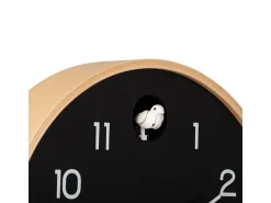 KARLSSON Reloj de pared Cuco Natural - - Ø31,5cm Negro