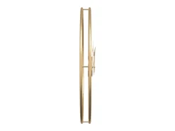 Reloj de pared de hierro dorado Ø50 cm ES121401
