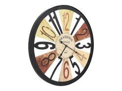 Reloj De Pared^Reloj de pared de metal 60 cm ES345150 Multicolor