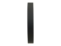 Reloj de pared luminoso negro 30 cm ES599051