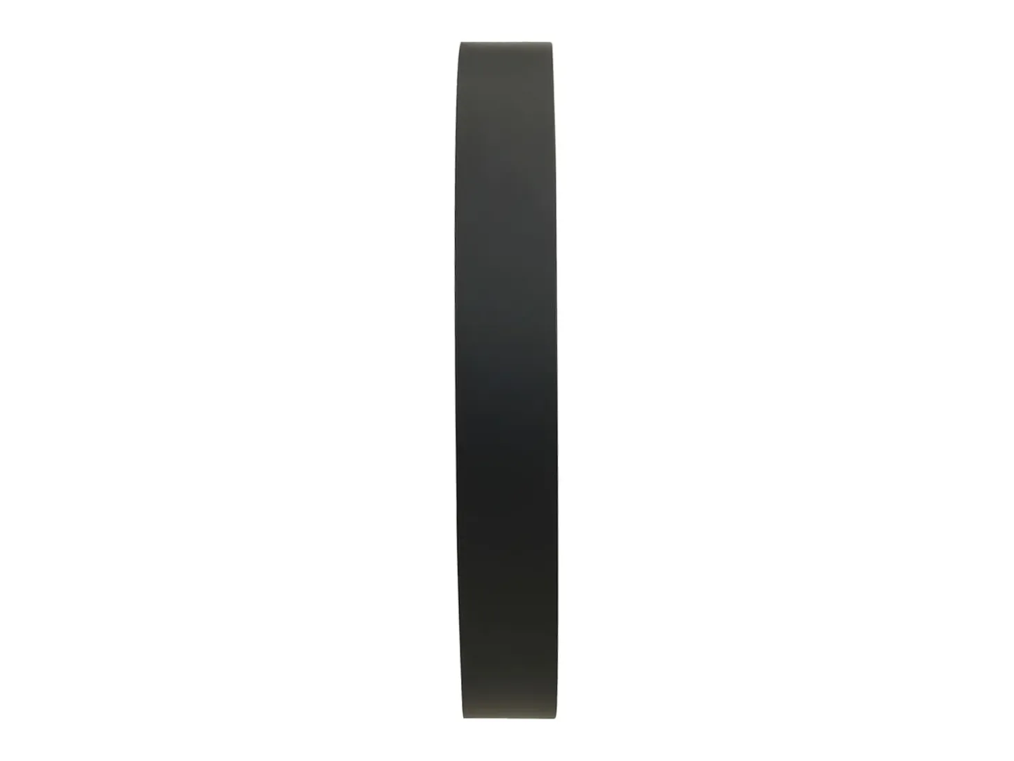 Reloj de pared luminoso negro 30 cm ES599051