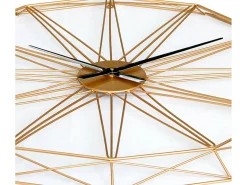 THINIA HOME Reloj De Pared^Reloj de Pared Moderno Ø80cm Dorado