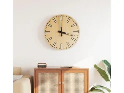 Reloj de pared Monet amarillo Ø30 cm