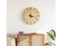 Reloj de pared Monet amarillo Ø30 cm