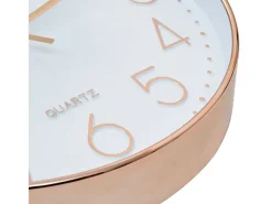 vidaxl Reloj De Pared^Reloj de pared redondo /dorado Ø30 cm Rosa