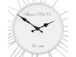 Sale WOMO-DESIGN Reloj de Pared Reloj de Diseño Reloj Decorativo Salón Madera Retro Alfheim Ø 85 Color natural claro