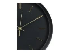 Reloj de pared Sintra diseño redondo negro Ø30 cm