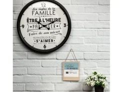 Reloj de plástico Vida familiar