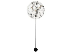 Reloj de poliresina imitación mármol Reloj