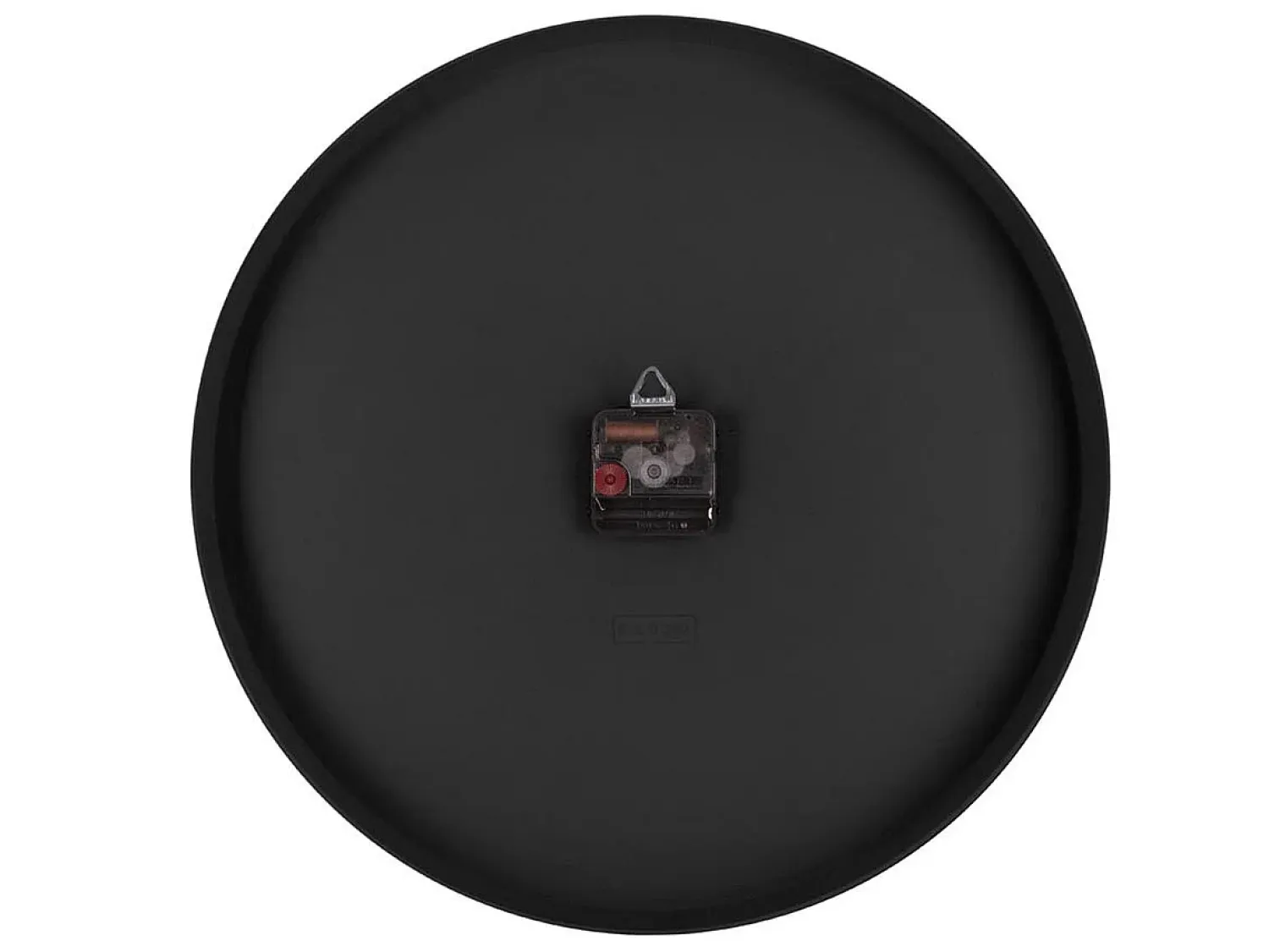 KARLSSON Reloj De Pared^Reloj moderno con agujas cromadas On the Edge Negro
