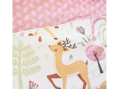 Ropa de cama reversible de microfibra estampado bosque encantado, 1