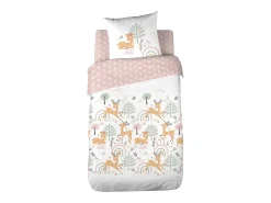 Ropa de cama reversible de microfibra estampado bosque encantado, 1
