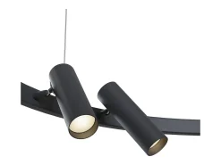 Maytoni Lámpara Suspendida^Satellite Lámpara colgante de techo LED integrada negra Negro