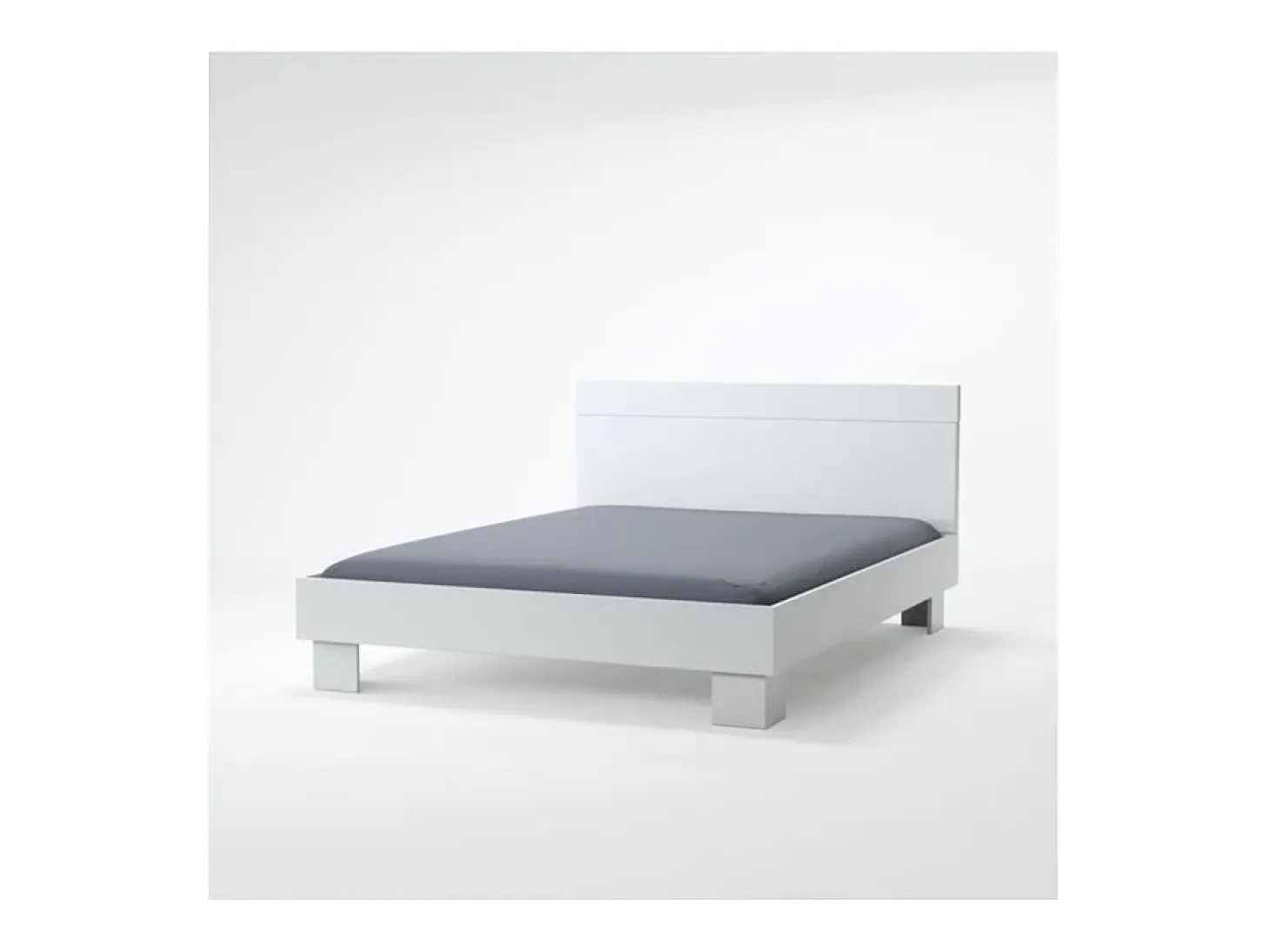 Sábana Ajustable 140x190 Gris Cañón 100% Algodón