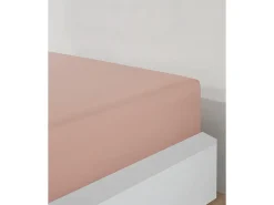 Blanc avenue Ropa De Cama^Sábana bajera jersey algodón-Durazno Naranja claro