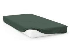 Sábana bajera lisa 90x190 cm ZZZ caqui