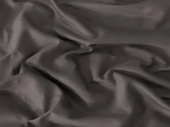Discount Blanc avenue Sábana bajera 90x190 cm satén de algodón antracita Gris antracita