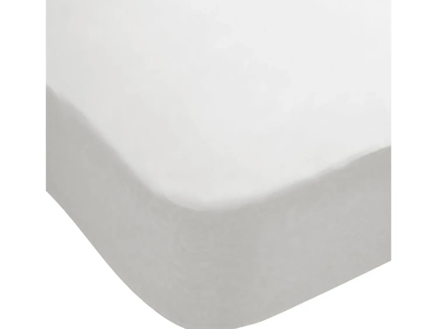 PIKOLIN Ropa De Cama^Sábana bajera 90x200cm| HOME| Algodón| Percal| Extrasuave Blanco